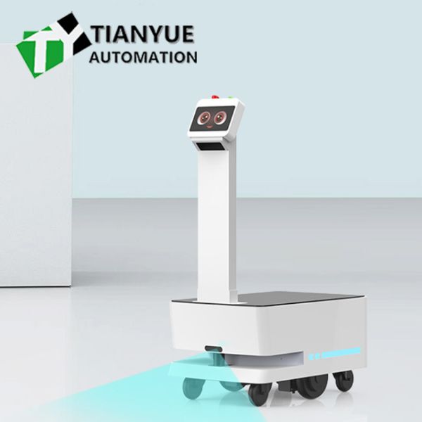 AGV Automated Guided Vehicle with 8h Battery Life 1m/s Travel Speed and ±10mm Navigation Accuracy