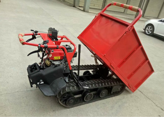 Narrow Roadbed 1000kg 2200rpm Rubber Track Carriers