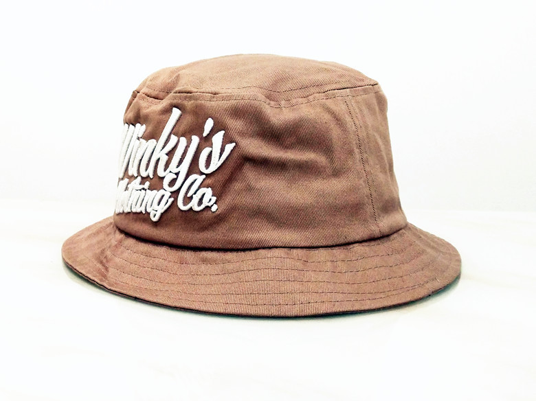100% cotton cheap customized bulk 3Dembroidered folding bucket hat size of 58-60.