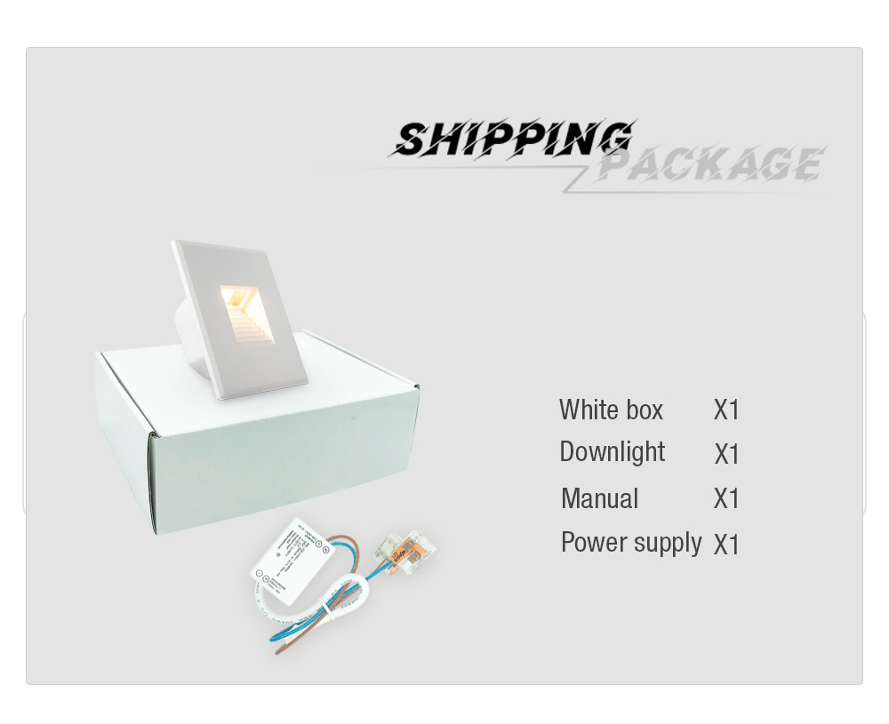 Dimmable Slim Recessed Wall Lights Outdoor Diameter 85mm For Garden