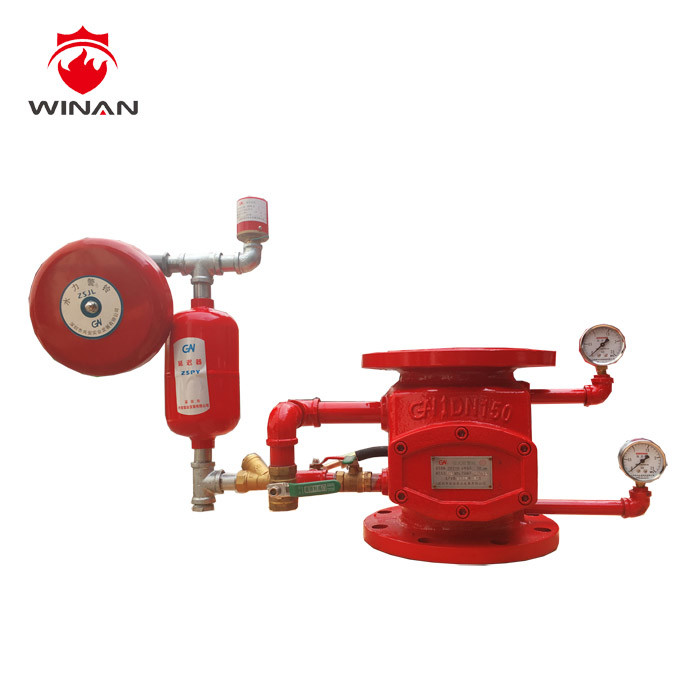 80/100/150/200 Fire Fighting Valves Wet Pipe Alarm Valve For Fire Sprinkler System