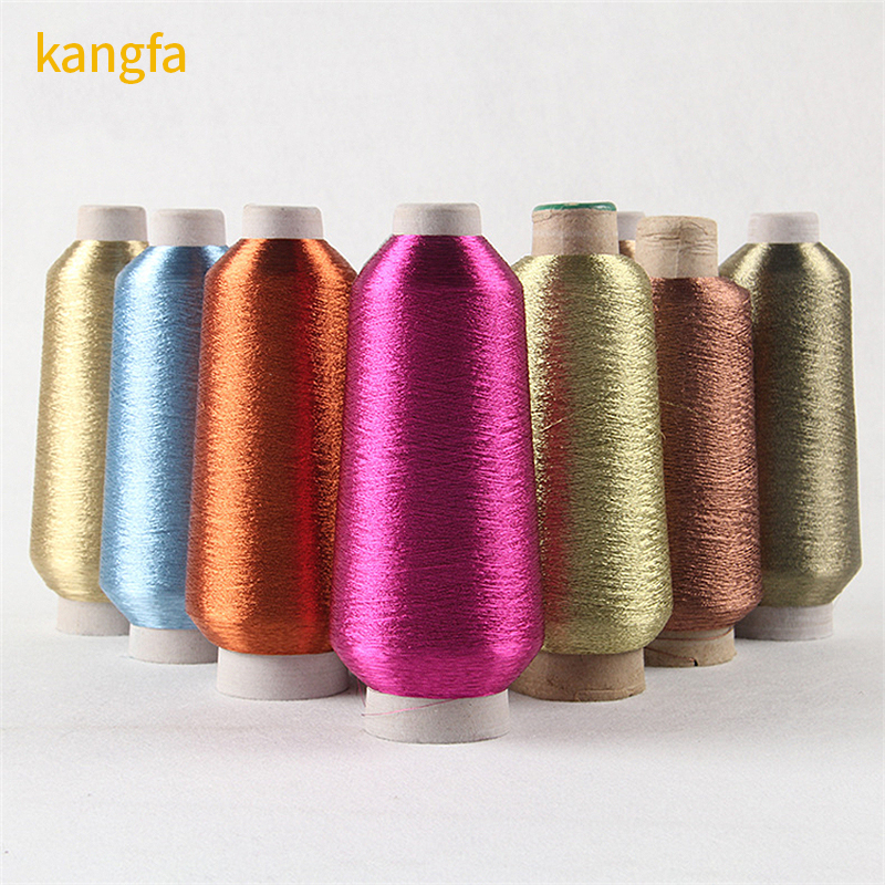 3300 Yards Metallic Embroidery Threads Durable Silk Thread Line for Decorative Overlocking