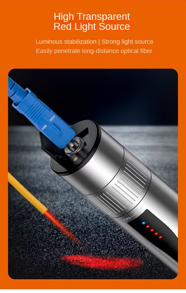 650nm Visual Fault Locator Fiber For Telecom Network
