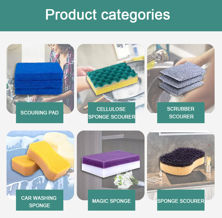 Anti Ultraviolet Mesh Dish Sponge 750% Water Absorption Corrosion Protection