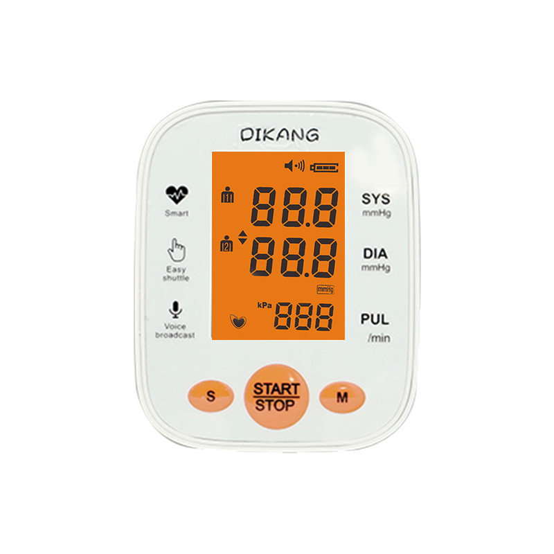 OEM Household Home Medical Blood Pressure Monitors 1000pcs Backlight Arm BP Monitor