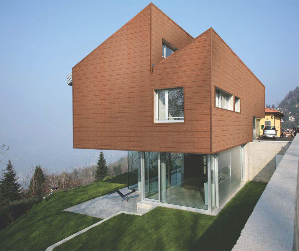 Co-extruded ASA Surface 2022 Waterproof Plastic Cladding for Outdoor Panel 150*23mm