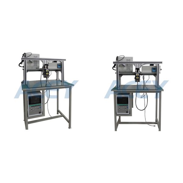 Cylindrical Battery Pack Spot Welder Machine Manual Gantry DC 5000A