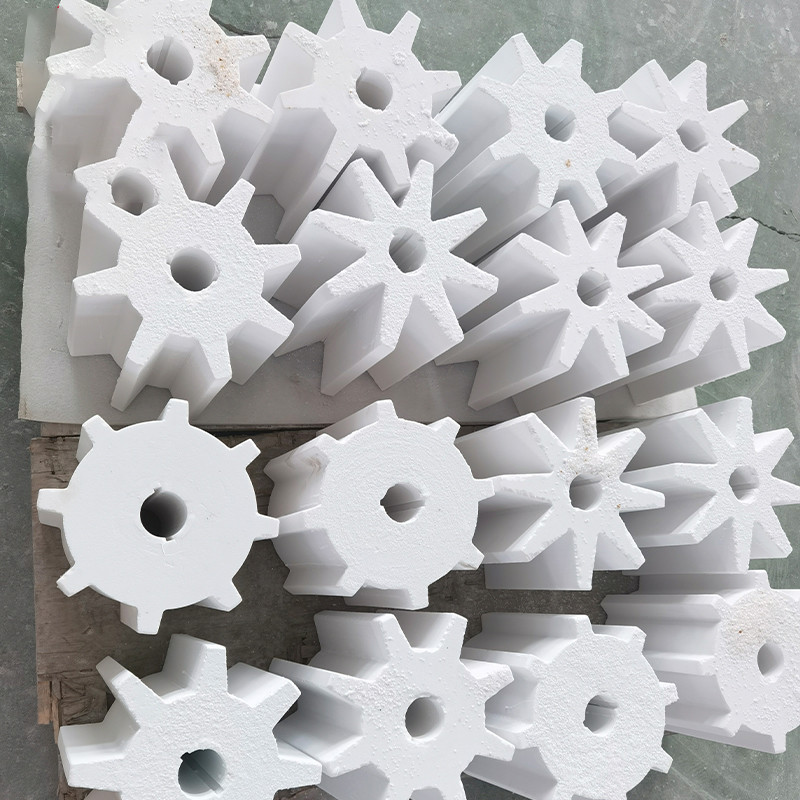 Corrosion And High Temperature Resistance Ceramic Star Valve Maximum Speed 42 R/Min