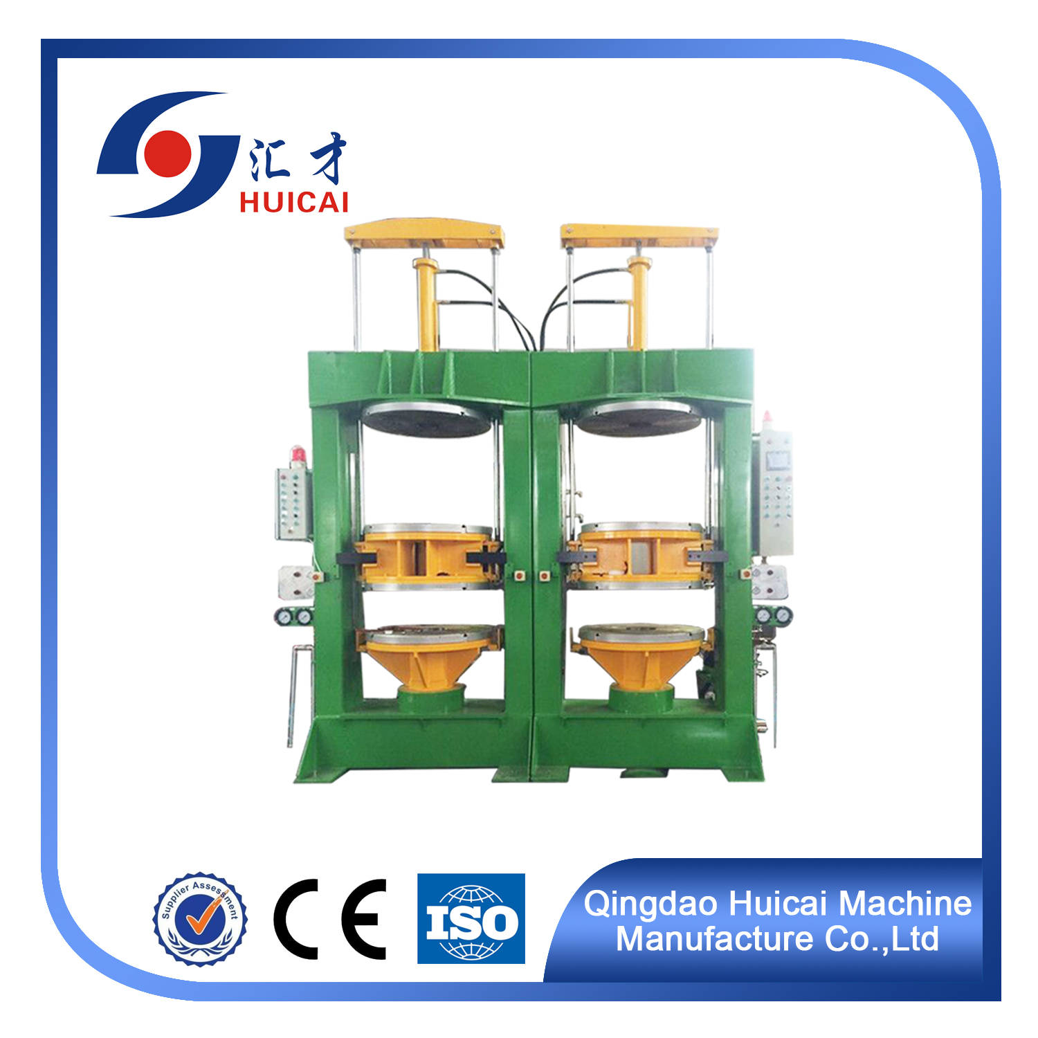 Diagonal Tyre Machine Tyre Vulcanizer/Rubber Vulcanizing Press/One for Construction Works