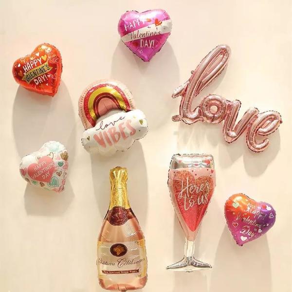 Wholesale 18 Inch Heart Shaped Foil Balloon Wedding Decoration Balloon Love