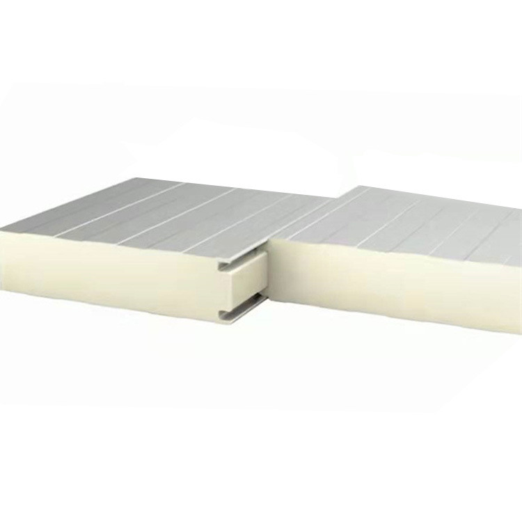 Metal Panel PU Foam PIR Sandwich Wall Panel 40-45kg/M3 Density For Quick Installation