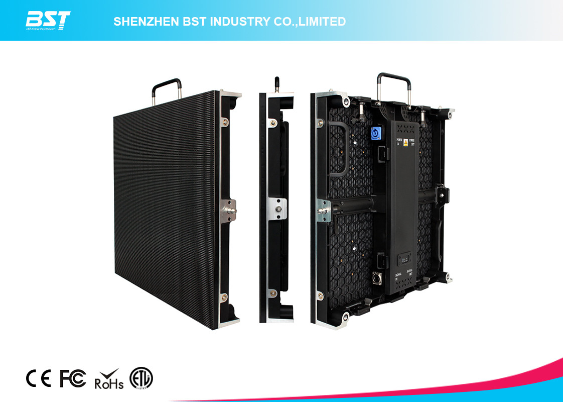 Custom Aluminum P3.91 HD Black LEDs Indoor Advertising Led Display Screen for Auto Show