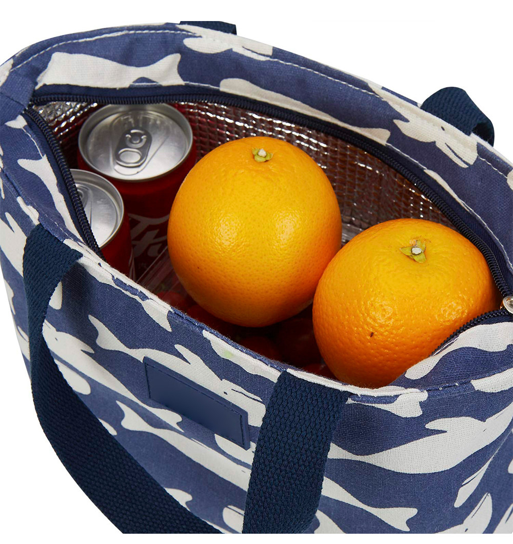 Leakproof Canvas Insulated Thermal Cooler Bag For Work