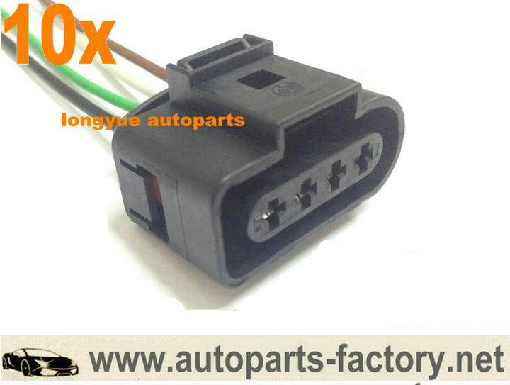 longyue Ignition Coil Connector Repair Kit case for audi A4 A6 VW Harness Plug Wiring 6"