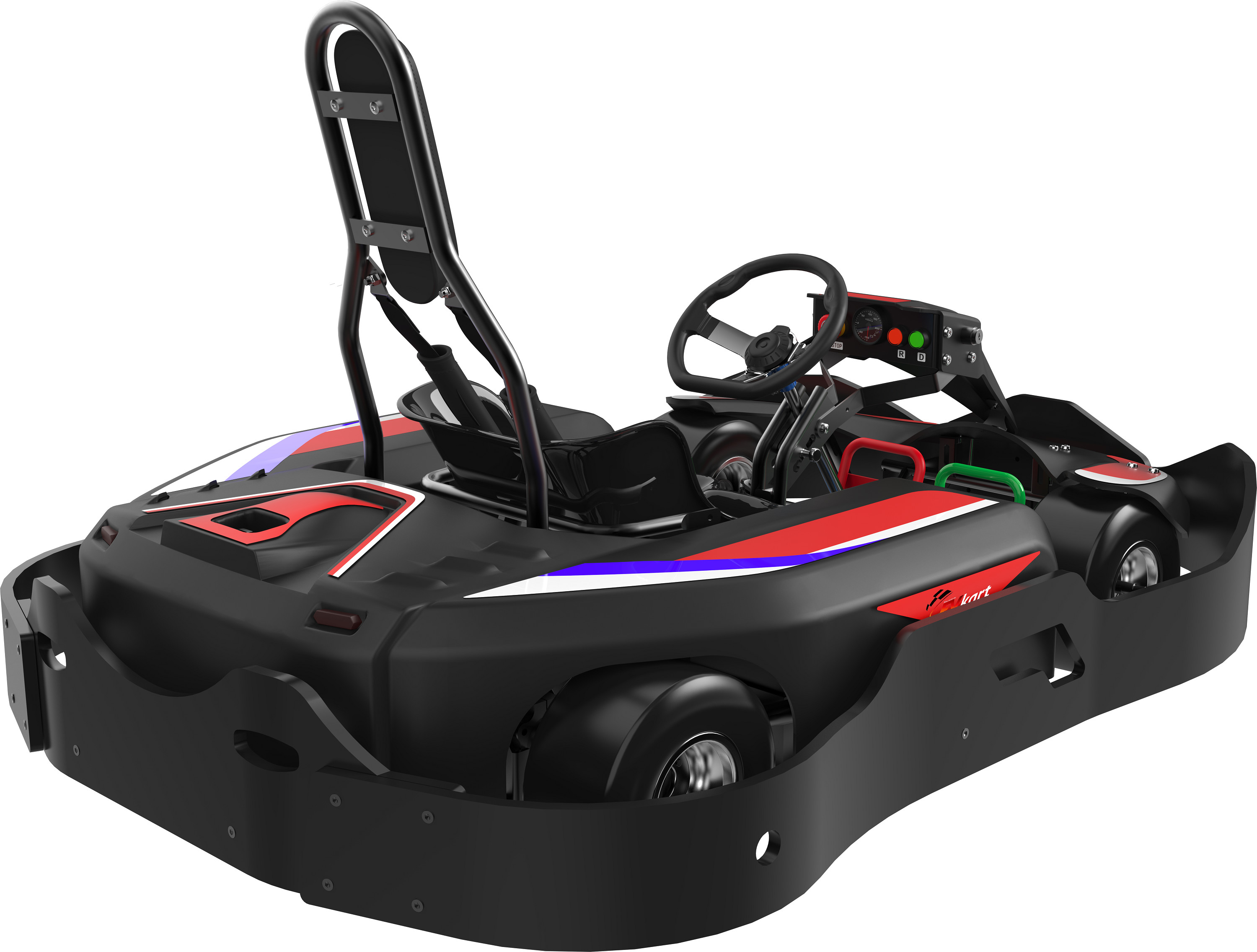 APP Adjustment Control Electric Go Karts With 900W Servo Motor
