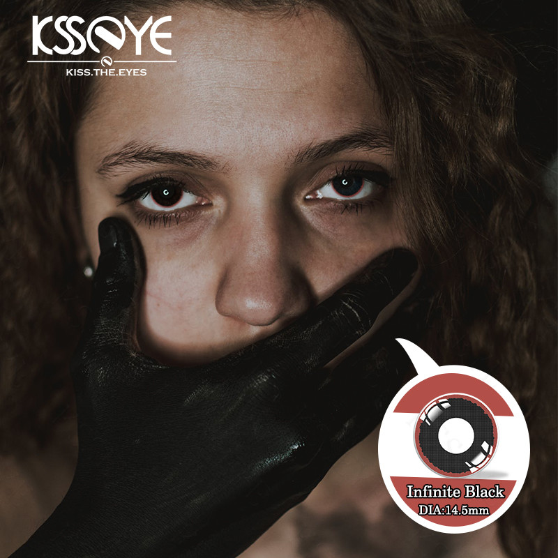 KSSEYE Halloween Cosplay Crazy Color Contact Lenses 8.6mm