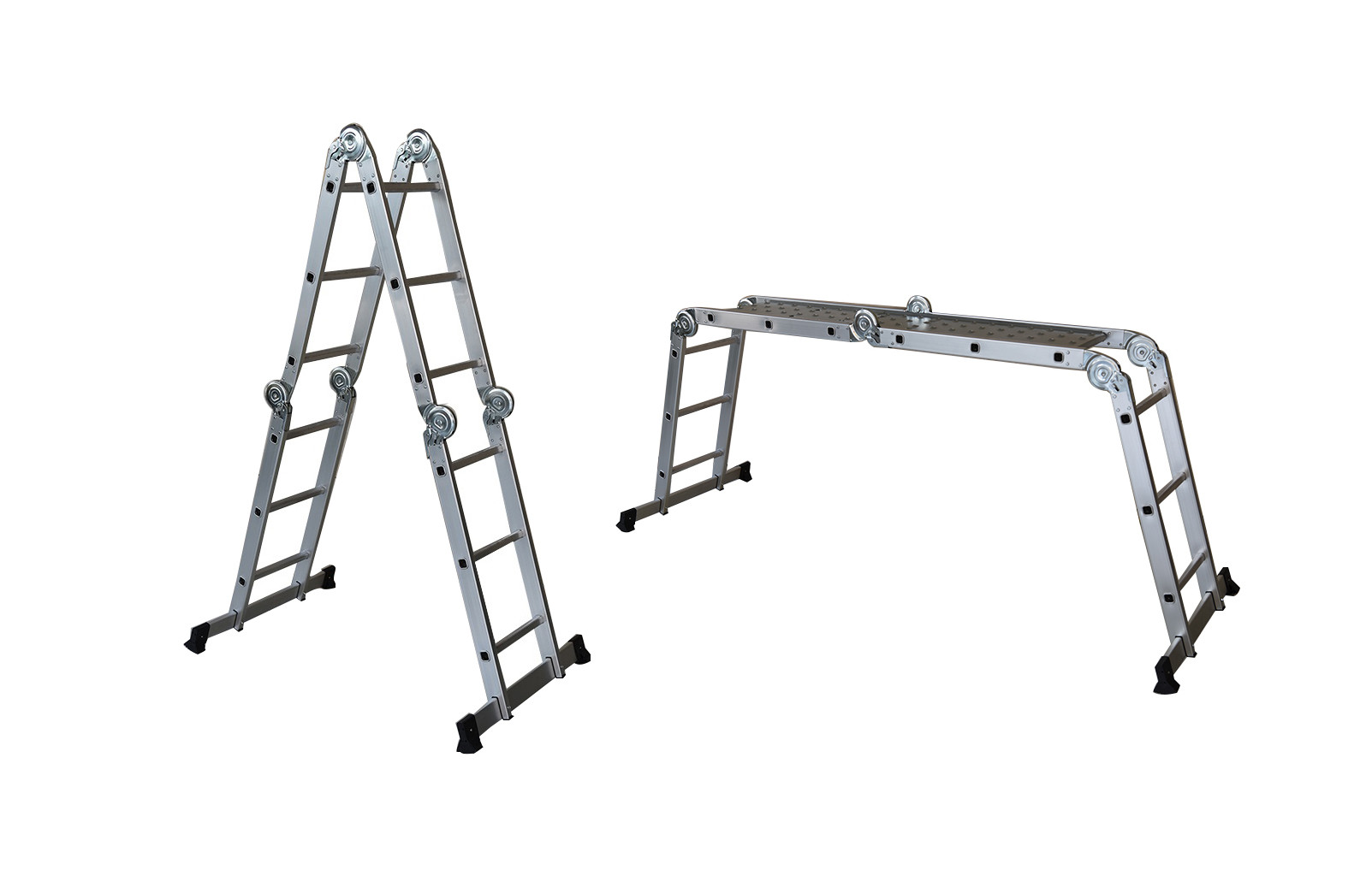 Lightweight Foldable Aluminum Ladder Durable Aluminum Extension Ladder