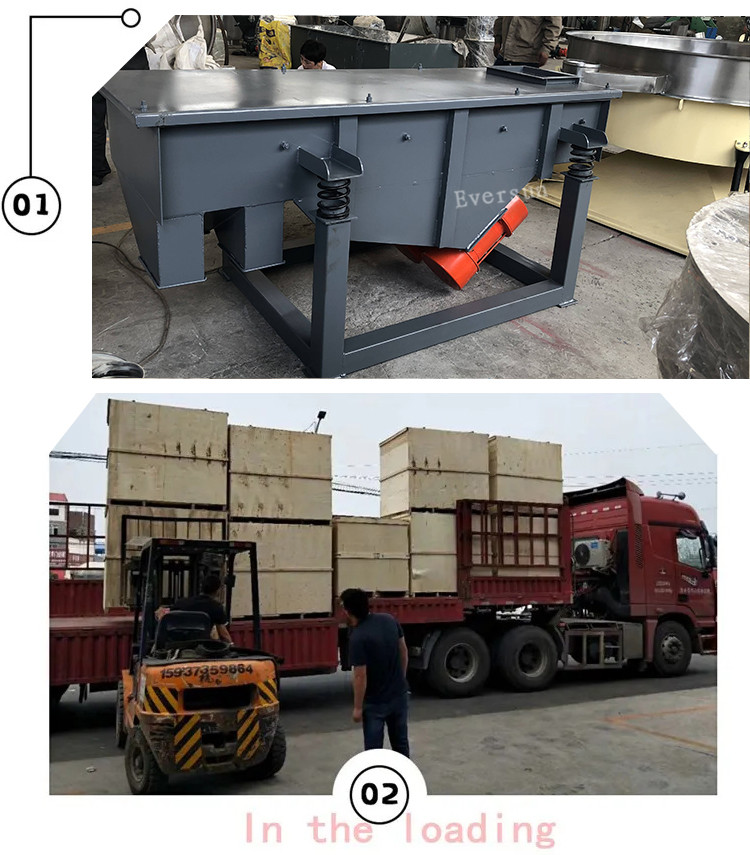 Stainless Steel Square Linear Vibrating Sieve For High Capacity Applications