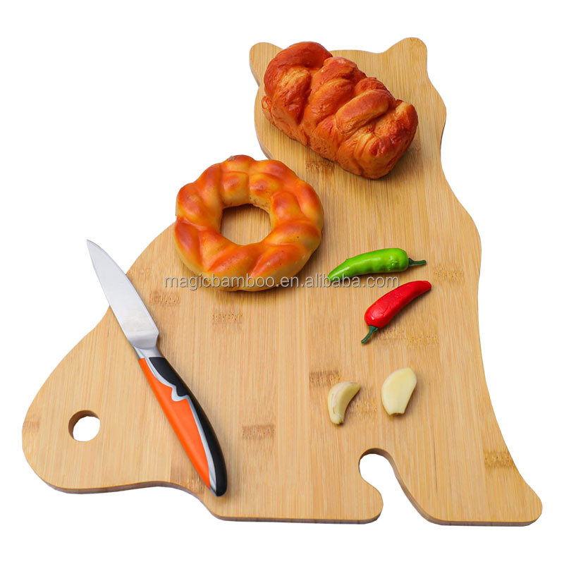 Personalized Funny Kids Cheese Board Cute Wood Cutting Board for Serving and Storage