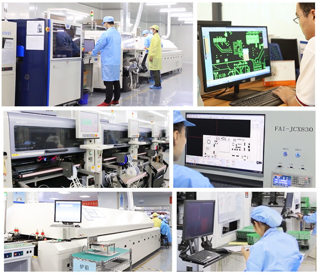 Multilayer Ceramic Pcb Design V Cut Osp Pcb Finish Electronic Circuit Assembly