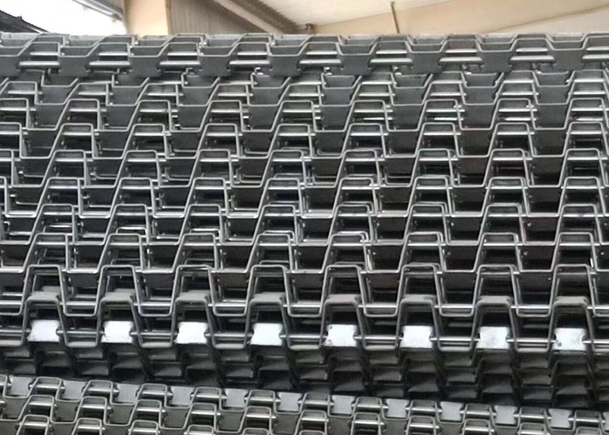 Biscuit Baking Food Cleaning And Screening Flat Wire Belt