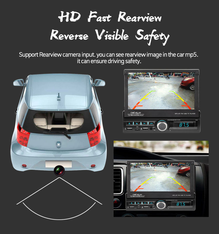 USB MP3 MMC WMA Car MP5 Player 1 Din Car Radio Autoradio Car Stereo