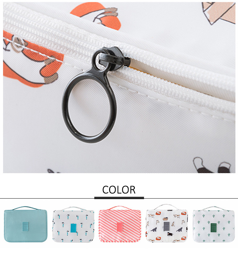 Hanging Travel L23.5*D9*H21CM Cosmetic Makeup Bag