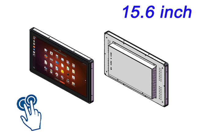 15.6-Inch Linux Touch Embedded Screen for Public Kiosks, Energy Management Systems, Factory Automation, and Educational Displays