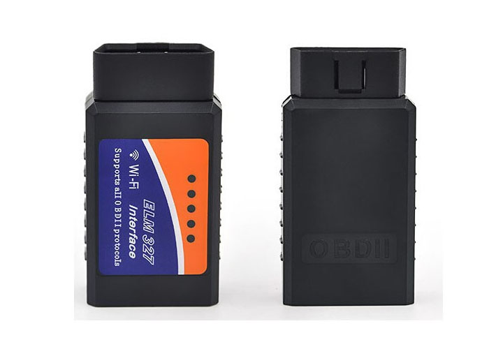 Black Color OBD2 Scanner V1.5 ELM327 Wifi Scanner OBD2 Diagnostic Tool For Android / IOS