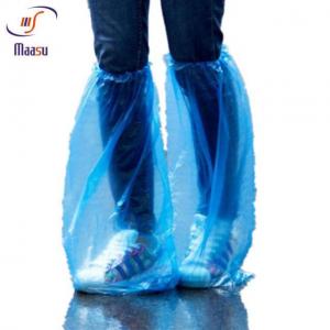 Buy cheap 15x40cm Disposable Rain Shoe Covers 35gsm Medical Protective Wear product