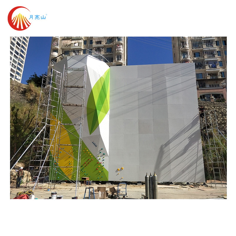 Kids Training Climbing Wall Board Customized Size Diy Rock Climbing Wall