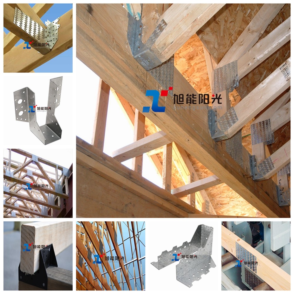 Construction G300 Z275 Wood Connector Joist Hanger Metal Connecting Brackets for Wood