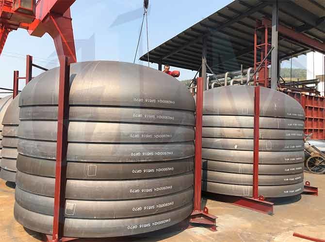 Stainless Steel Top Dish Head Cover And Bottom Cover For Water Tank