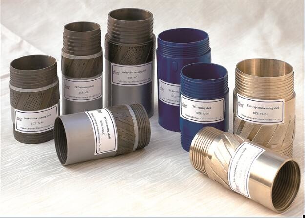 Aq Bq Nq Hq Pq Gauge Diamond Core Drill Bit For Hard Rock Drilling Tool