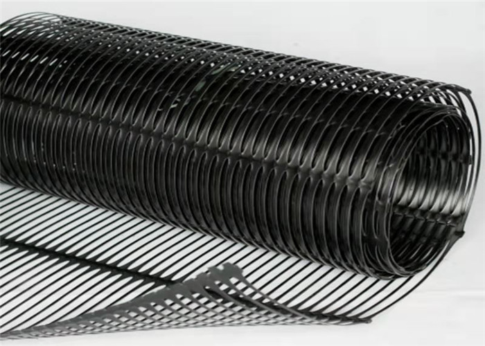 Uniaxial Anti Aging HDPE Geogrid For Road Construction