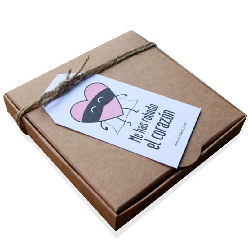 Hot Stamping Flat Pack Shipping Boxes 25cm×28cm×11cm Folding Corrugated Boxes