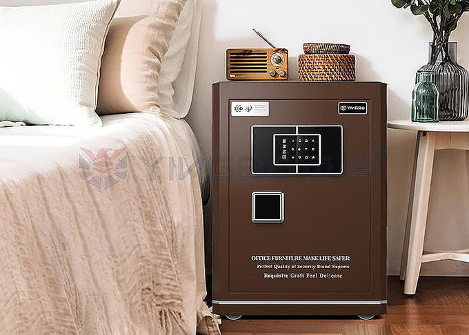 Height 580mm home lock box Customized Double Alarm