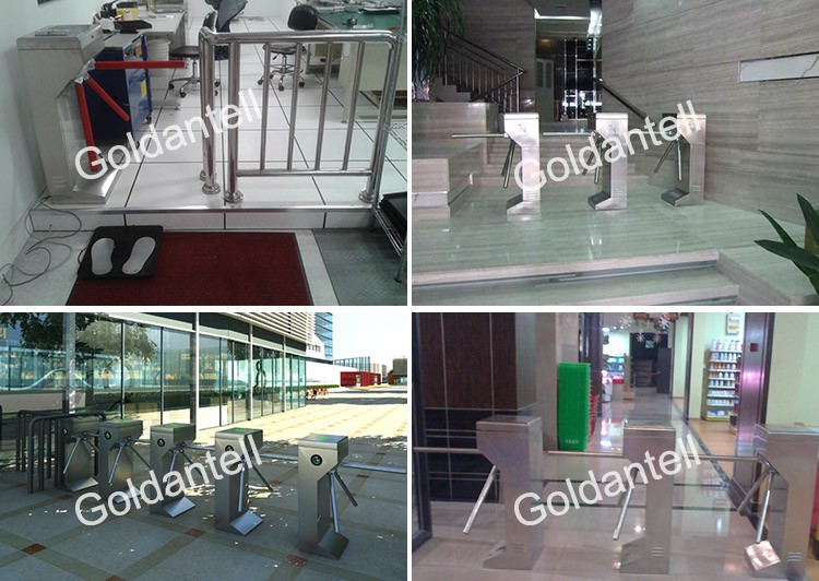 Toilet Swimming Pool Entrance Half Height Coin / Token Operated Half Height Turnstiles