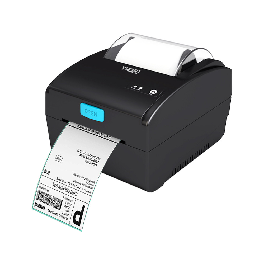 DC 24V 1.5A 80mm Thermal Printer 3 Inch Bluetooth USB For Warehouse