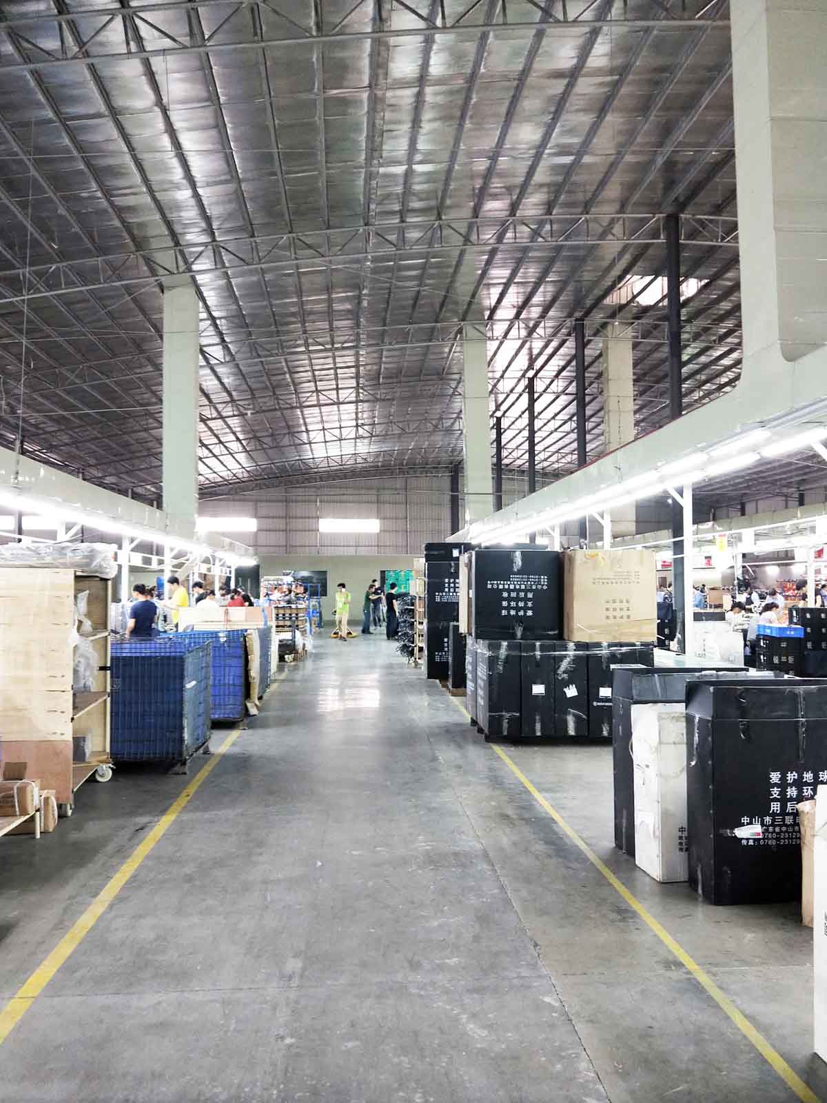 380V Outdoor Unit Air Conditioner Assembly Line With Galvanized Steel Pipe Fit