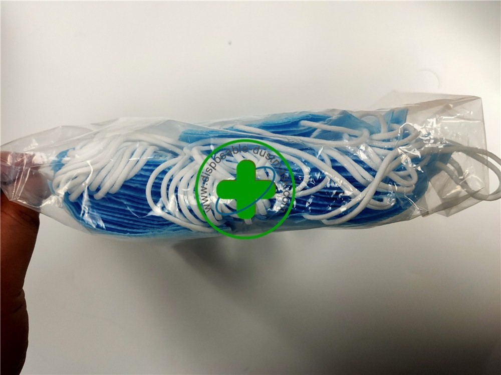 Non Woven 3 Layers Masks Anti Dust Kn90 Disposable Safe Breathable Face Mouth Mask