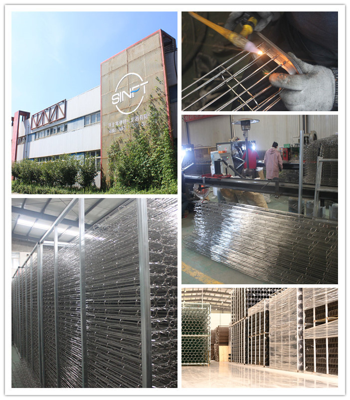 Plug In Cylindrical Dust Removal Baghouse Filter Cages 4 Inch Diameter