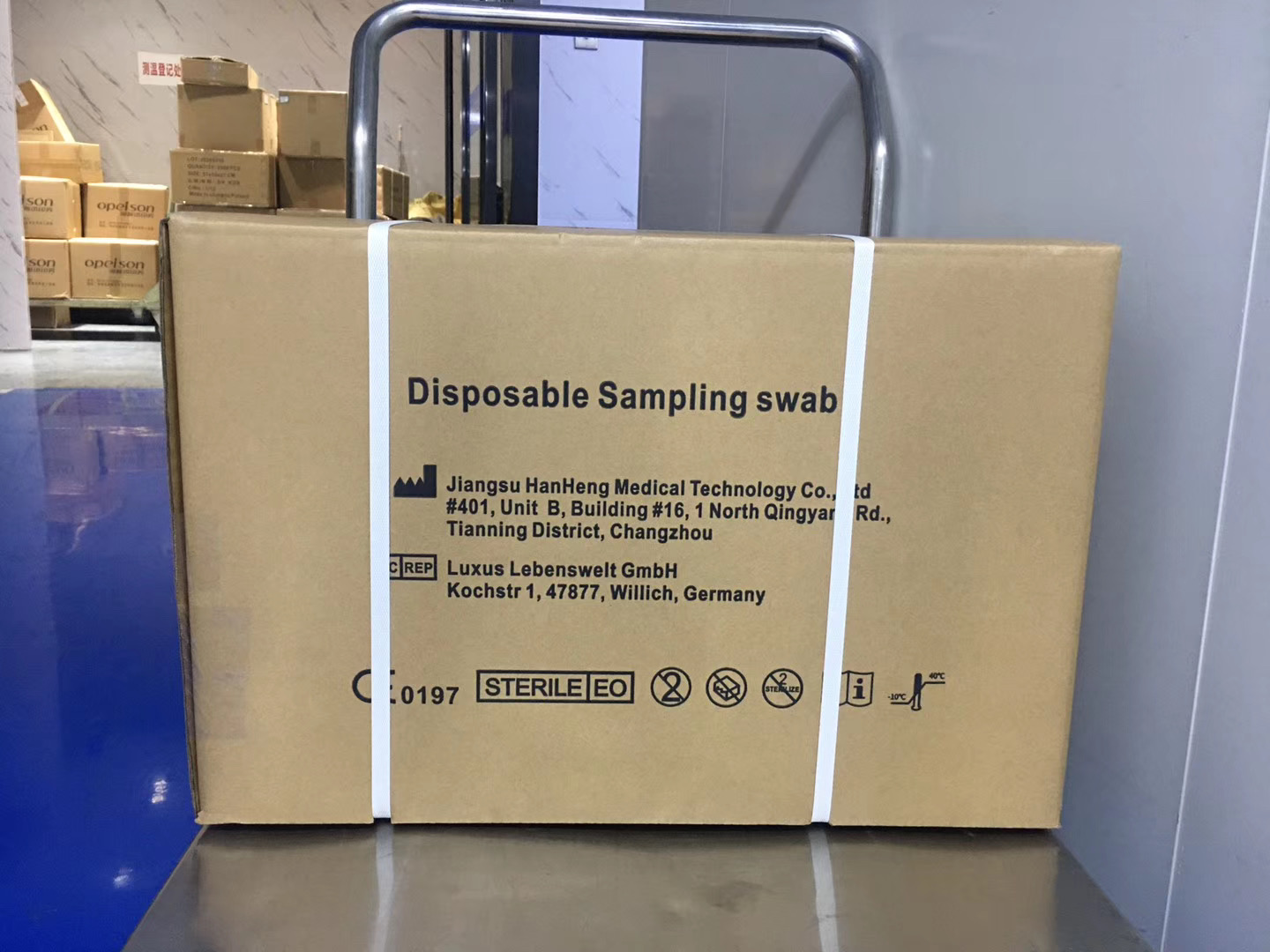 Clinical Cell Sampling Smear Swab Collection Tubes