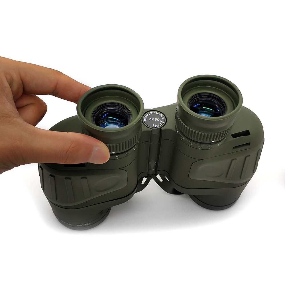 German Army ED Glass Binoculars 10x50 Wide View Waterproof For Hunting