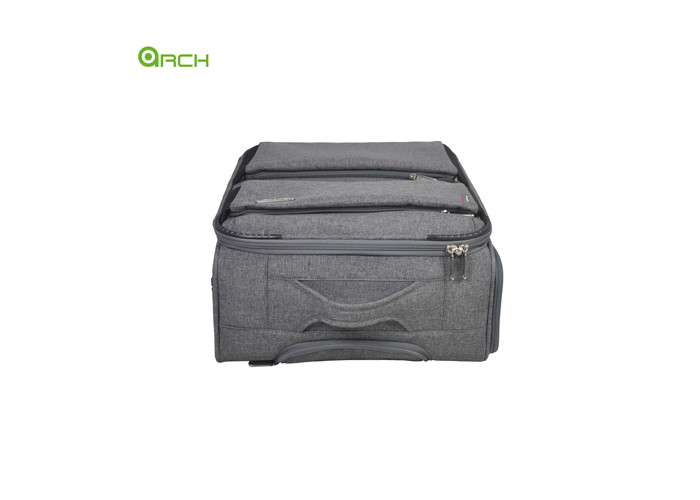 Snowflake Trolley Carry-on Checked Luggage Bag With Spinner Wheels