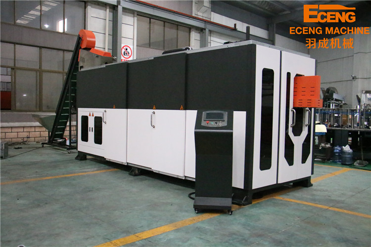 Fully Auto 6 Cavity PET Bottle Blowing Machine 49kw 6kg/Cm2