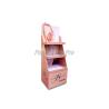 Buy cheap Degradable Pink Cardboard Floor Display Stands Glossy Laminated For Body Lotion from wholesalers