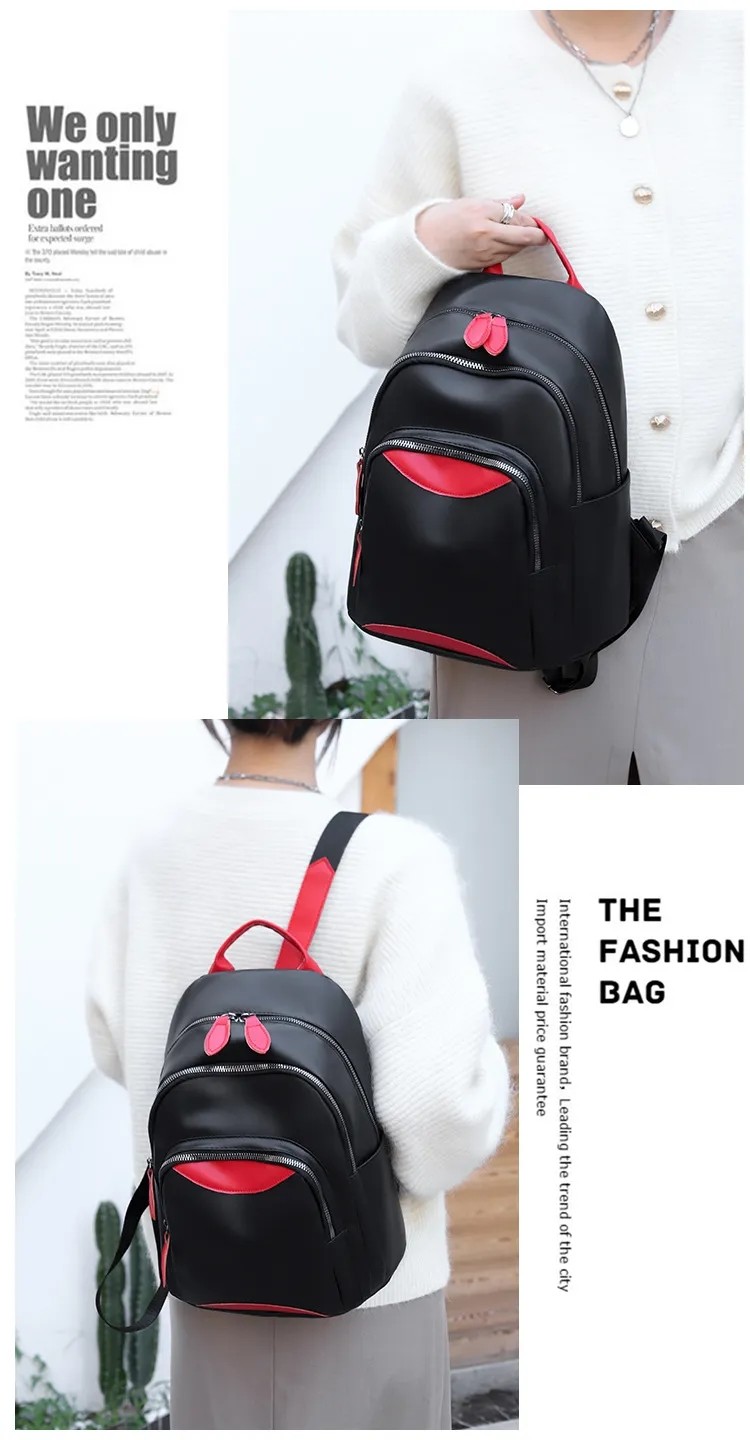 Casual Women'S Mens Leather Custom Made Backpacks Notebook Computer Laptop Backpack