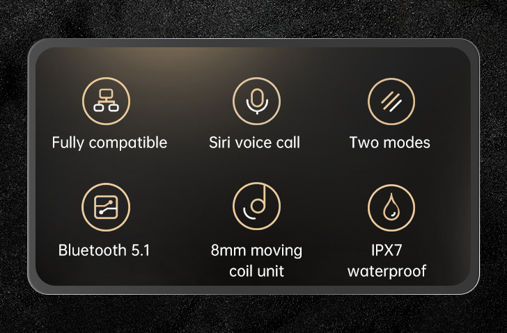 BLE5.1 Low Latency Wireless In Ear Earphones CVC8.0 HSP Wireless Microphone Earbuds