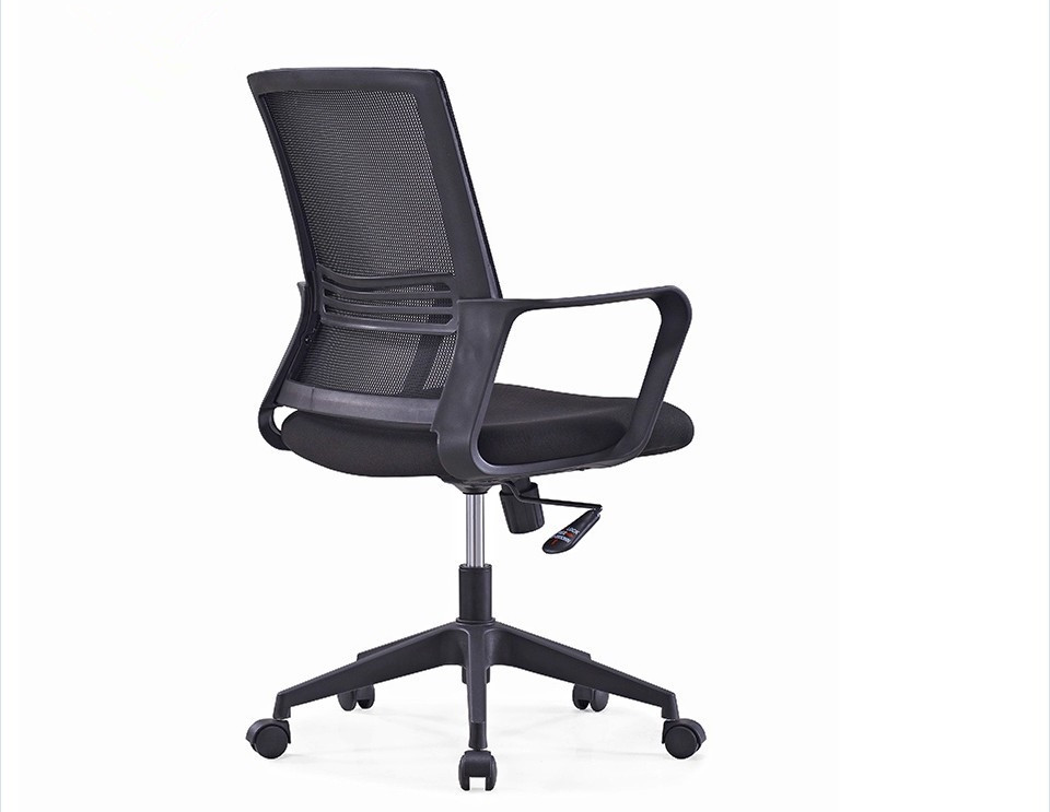 EBUNGE Black Ergonomic Office Chair Fabric Mesh Chair Executive Swivel Computer Chair